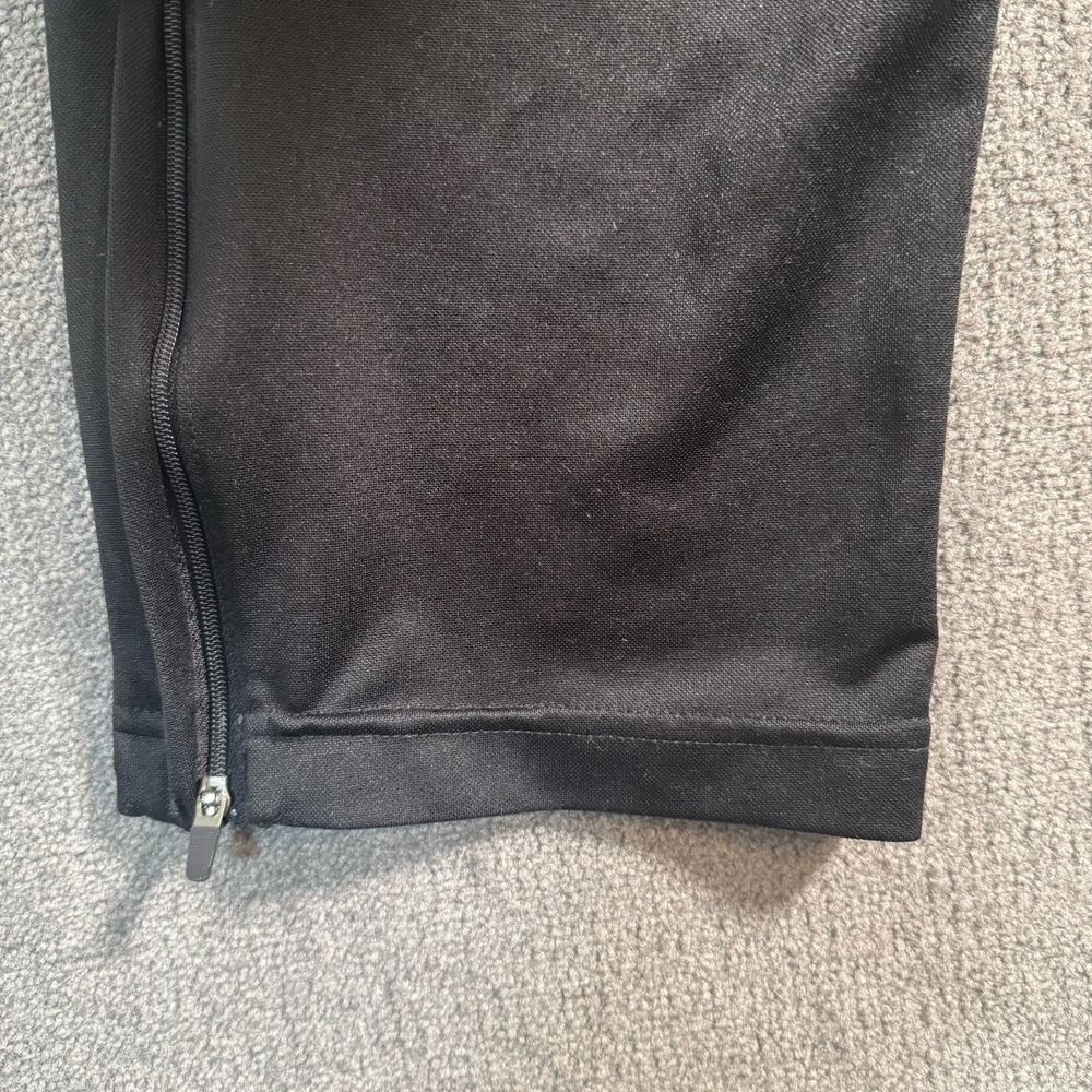 Nike Jogger Sweatpants Men's Large Drawstring Pockets Logo Black Distressed - Picture 7 of 15